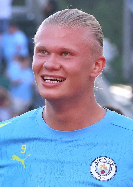 Erling Haaland has got off to an excellent start to the season, with nine goals in four matches. 