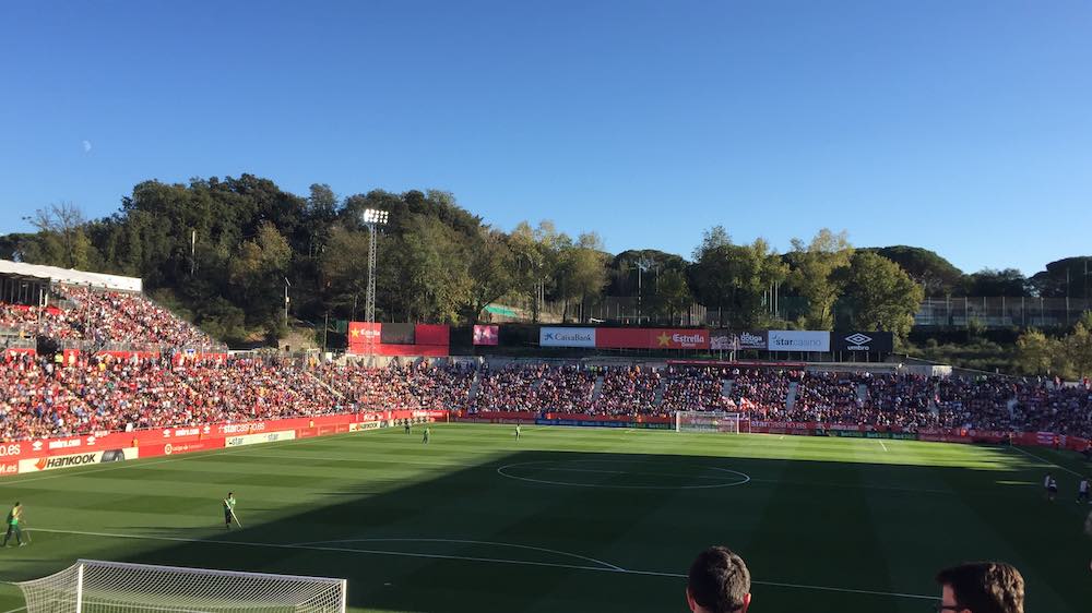 Girona's Estadi Montilivi could be hosting second division matches months after hosting Champions League games.