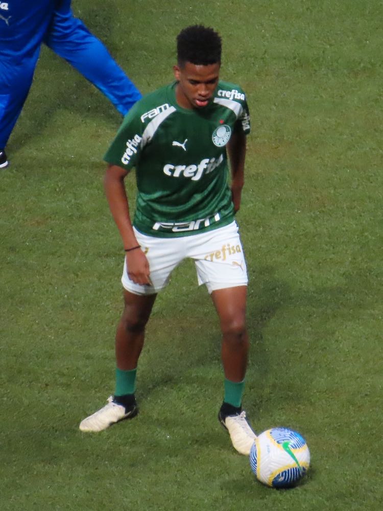 Estevao Willian will play in the FIFA Club World Cup for Palmeiras before joining Chelsea.
