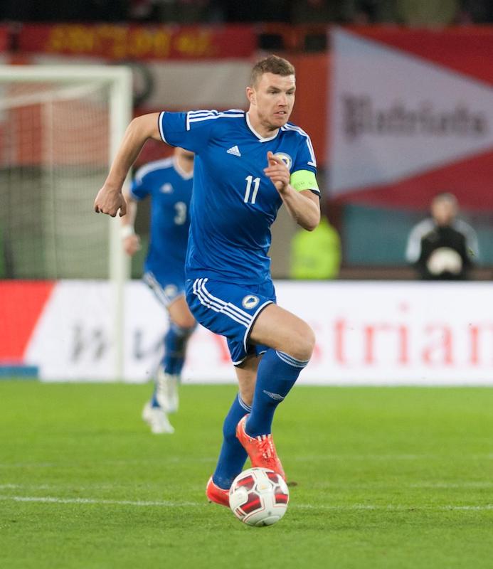 Player Props: Edin Dzeko to score against Cyprus (10/9) at +175 odds is a good bet.